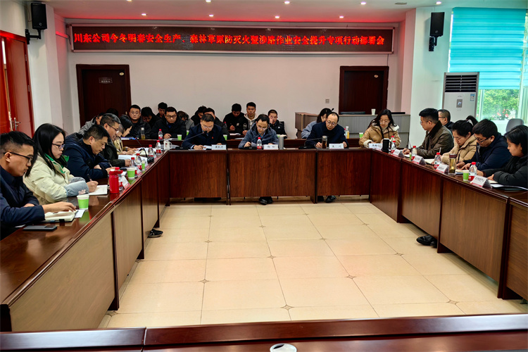 川東（大墊）公司召開今冬明春安全生產(chǎn)、森林草原防滅火暨涉路作業(yè)安全提升專項(xiàng)行動(dòng)部署會(huì)12.24.jpg