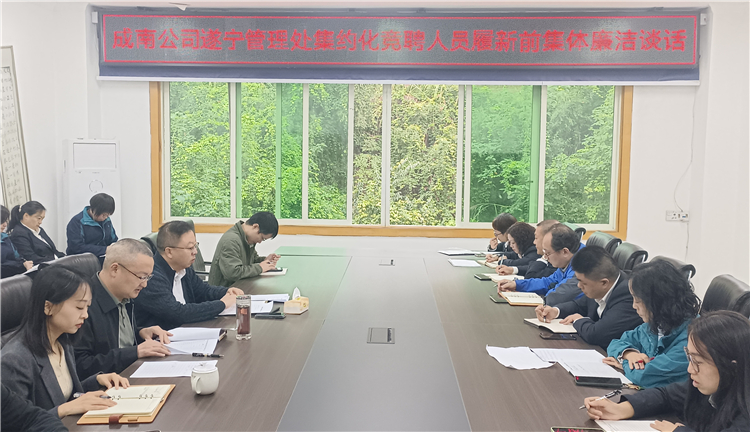 成南公司遂寧管理處開(kāi)展集約化競(jìng)聘人員就職履新集體廉潔談話.jpg